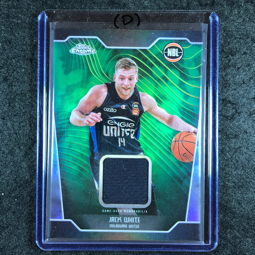 2024-25 Topps Chrome NBL JACK WHITE Jersey Relic Refractor #JW (D)