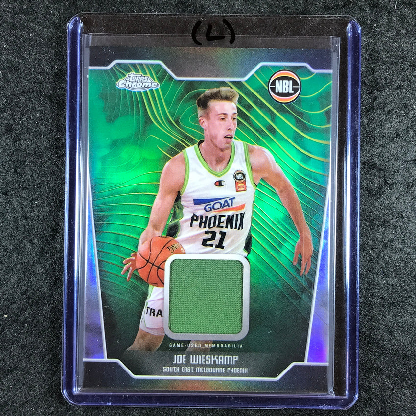 2024-25 Topps Chrome NBL JOE WIESKAMP Jersey Relic Refractor #JWI (L)
