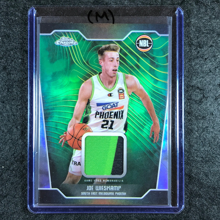2024-25 Topps Chrome NBL JOE WIESKAMP Jersey Relic Refractor #JWI (M)