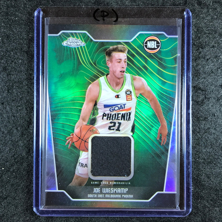 2024-25 Topps Chrome NBL JOE WIESKAMP Jersey Relic Refractor #JWI (P)