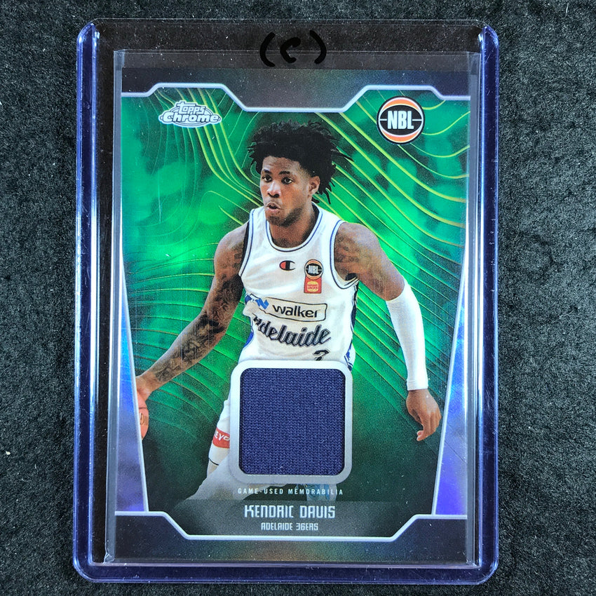 2024-25 Topps Chrome NBL KENDRIC DAVIS Jersey Relic Refractor #KD (C)