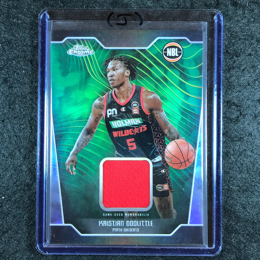 2024-25 Topps Chrome NBL KRISTIAN DOOLITTLE Jersey Relic Refractor #KDO (J)