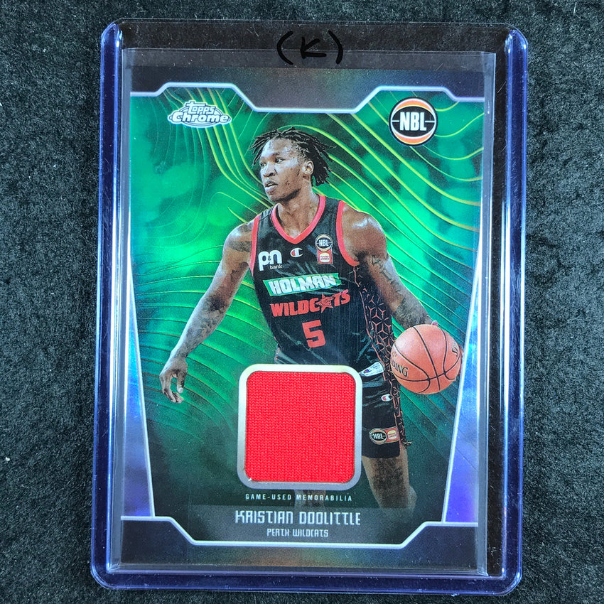 2024-25 Topps Chrome NBL KRISTIAN DOOLITTLE Jersey Relic Refractor #KDO (K)
