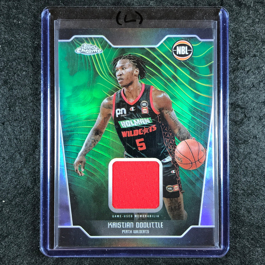 2024-25 Topps Chrome NBL KRISTIAN DOOLITTLE Jersey Relic Refractor #KDO (L)