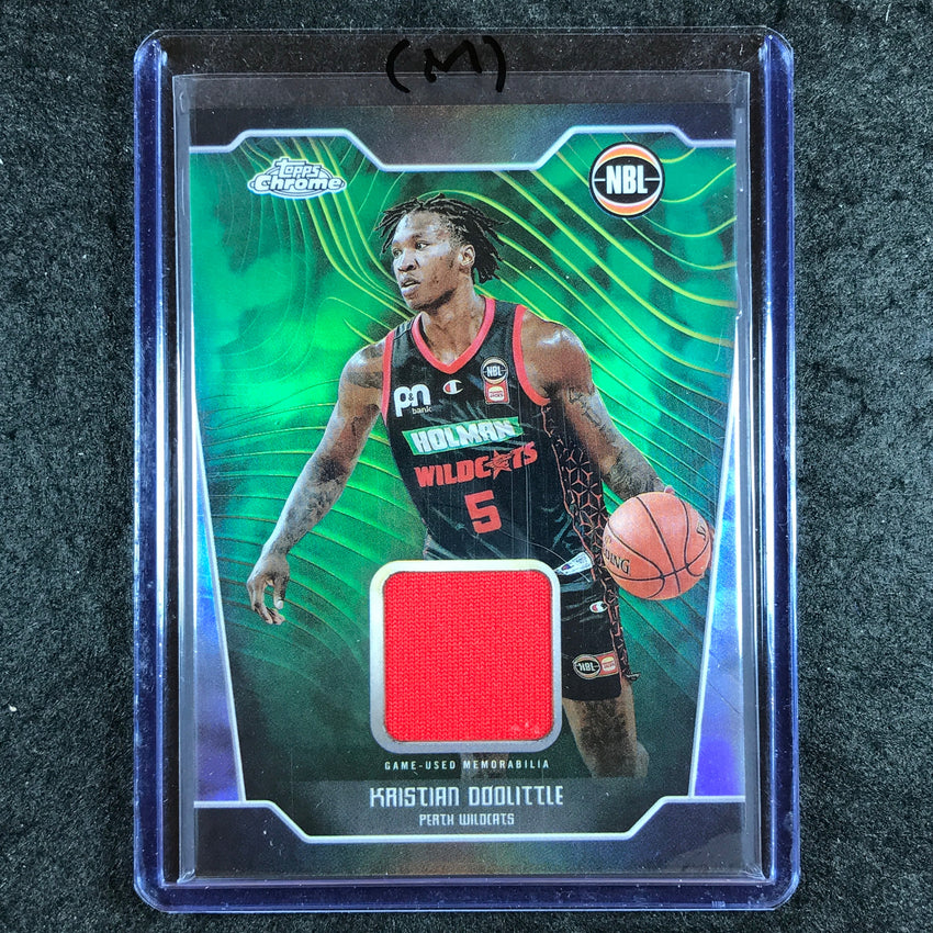 2024-25 Topps Chrome NBL KRISTIAN DOOLITTLE Jersey Relic Refractor #KDO (M)