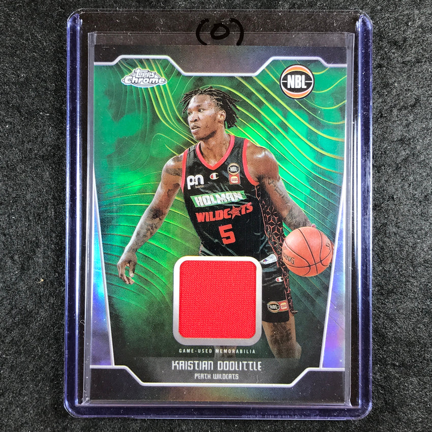2024-25 Topps Chrome NBL KRISTIAN DOOLITTLE Jersey Relic Refractor #KDO (O)