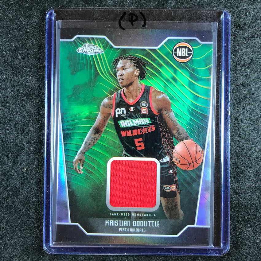 2024-25 Topps Chrome NBL KRISTIAN DOOLITTLE Jersey Relic Refractor #KDO (P)