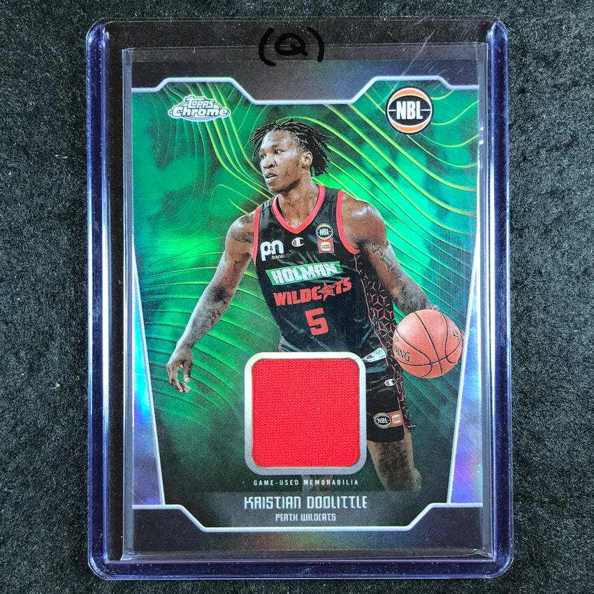 2024-25 Topps Chrome NBL KRISTIAN DOOLITTLE Jersey Relic Refractor #KDO (Q)