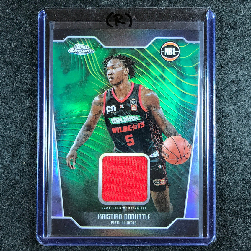 2024-25 Topps Chrome NBL KRISTIAN DOOLITTLE Jersey Relic Refractor #KDO (R)