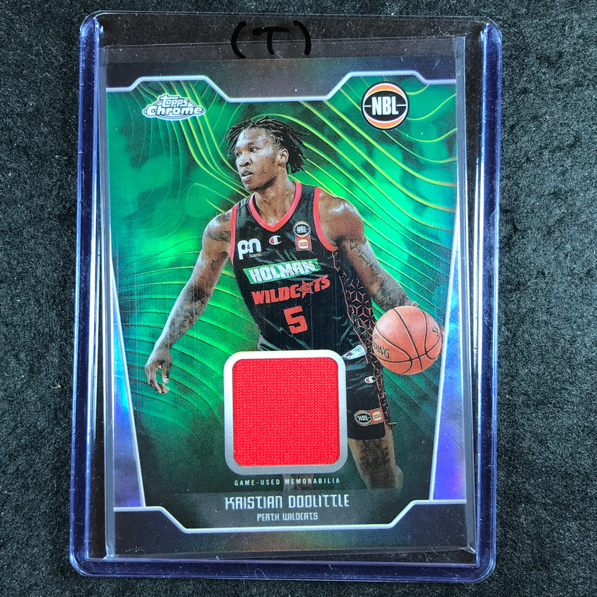 2024-25 Topps Chrome NBL KRISTIAN DOOLITTLE Jersey Relic Refractor #KDO (T)