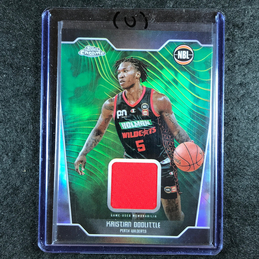 2024-25 Topps Chrome NBL KRISTIAN DOOLITTLE Jersey Relic Refractor #KDO (U)
