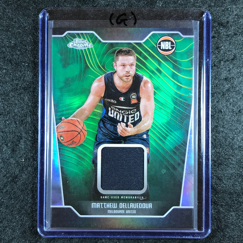 2024-25 Topps Chrome NBL MATTHEW DELLAVEDOVA Jersey Relic Refractor #MD (G)