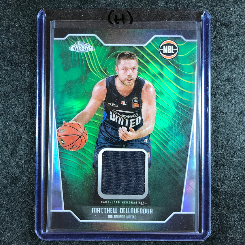 2024-25 Topps Chrome NBL MATTHEW DELLAVEDOVA Jersey Relic Refractor #MD (H)