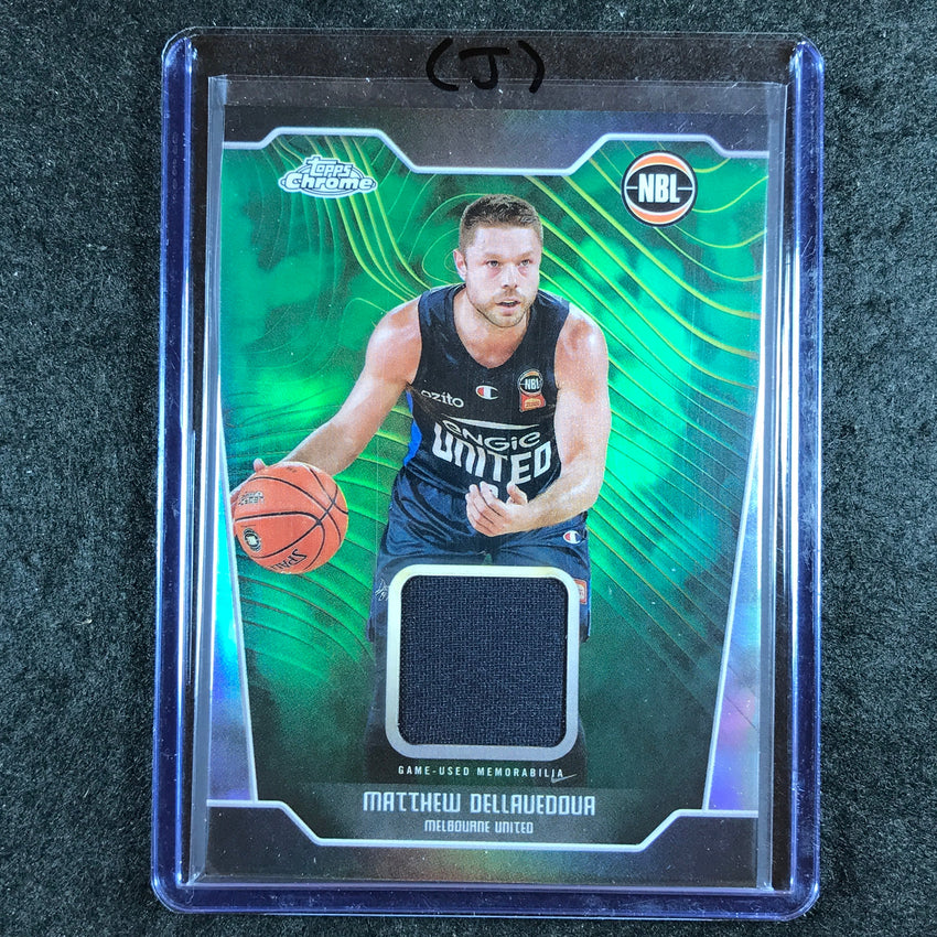 2024-25 Topps Chrome NBL MATTHEW DELLAVEDOVA Jersey Relic Refractor #MD (J)