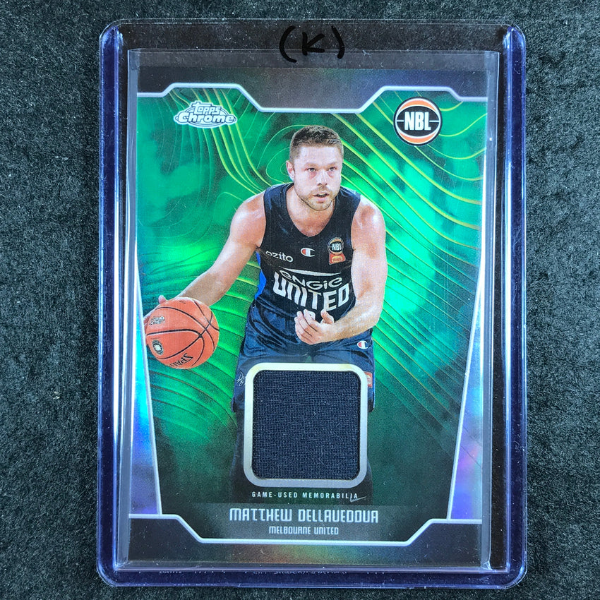 2024-25 Topps Chrome NBL MATTHEW DELLAVEDOVA Jersey Relic Refractor #MD (K)