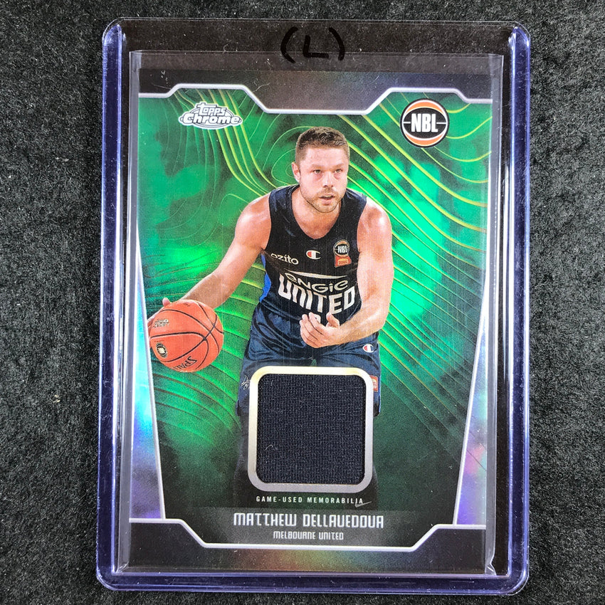 2024-25 Topps Chrome NBL MATTHEW DELLAVEDOVA Jersey Relic Refractor #MD (L)