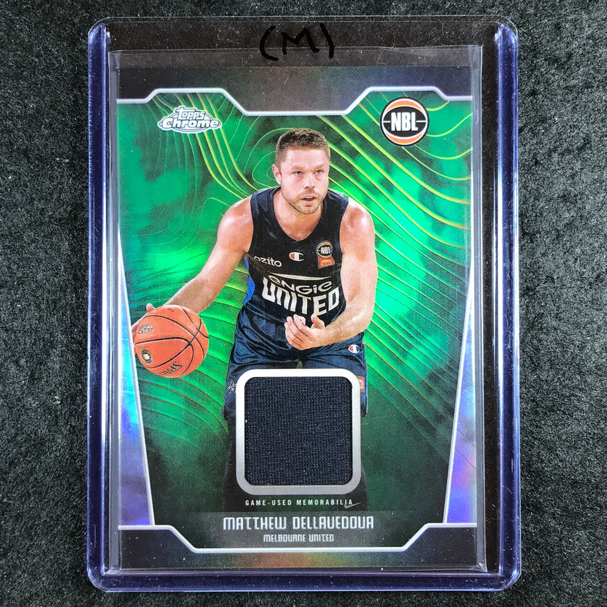 2024-25 Topps Chrome NBL MATTHEW DELLAVEDOVA Jersey Relic Refractor #MD (M)
