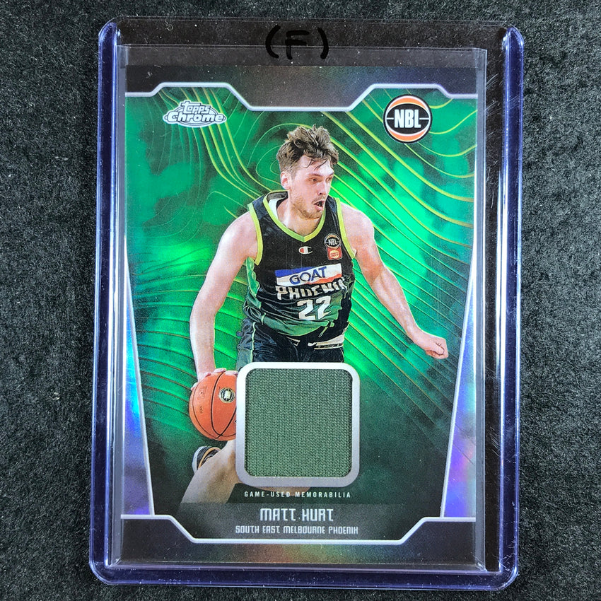 2024-25 Topps Chrome NBL MATT HURT Jersey Relic Refractor #MH (F)