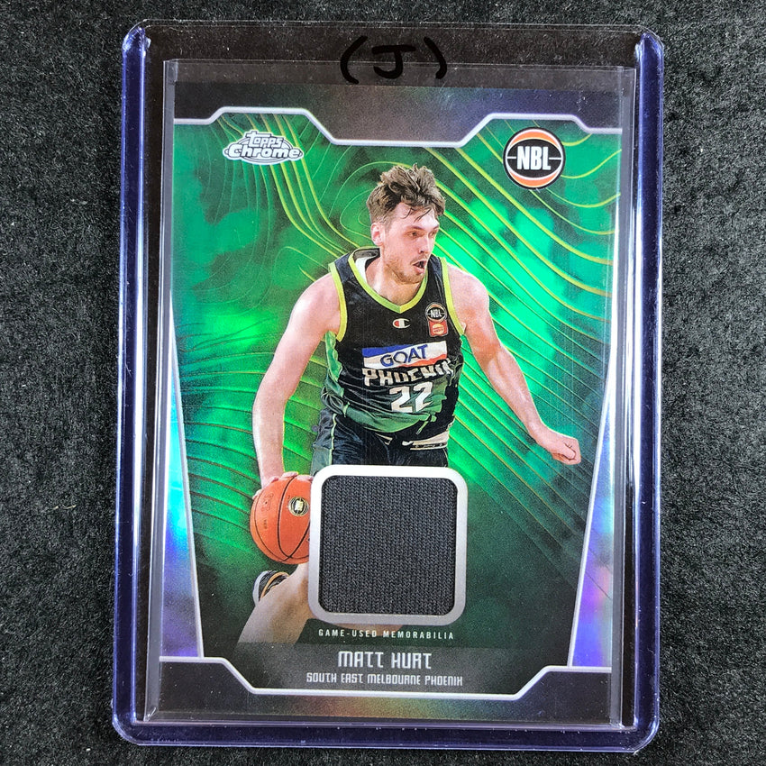 2024-25 Topps Chrome NBL MATT HURT Jersey Relic Refractor #MH (J)