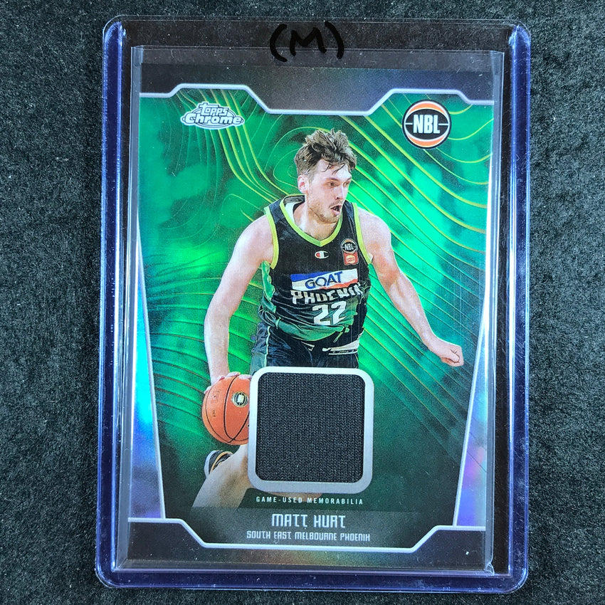 2024-25 Topps Chrome NBL MATT HURT Jersey Relic Refractor #MH (M)
