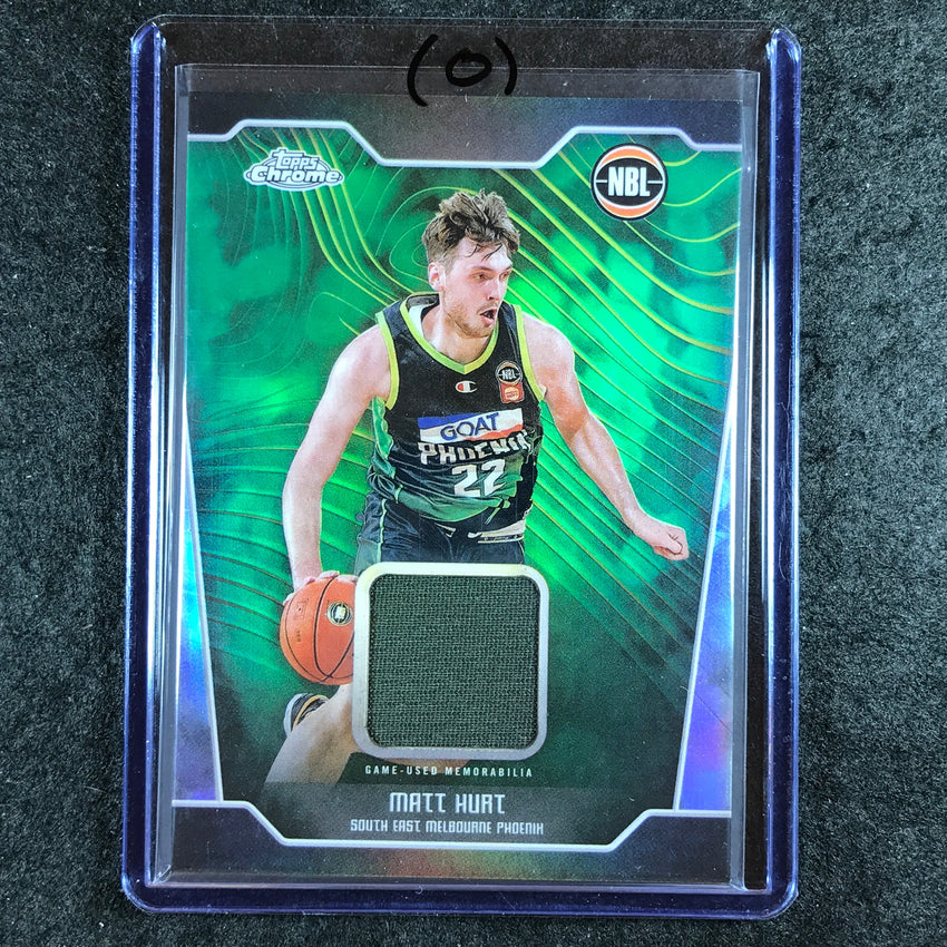 2024-25 Topps Chrome NBL MATT HURT Jersey Relic Refractor #MH (O)