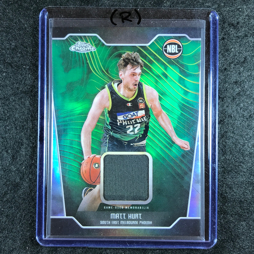2024-25 Topps Chrome NBL MATT HURT Jersey Relic Refractor #MH (R)