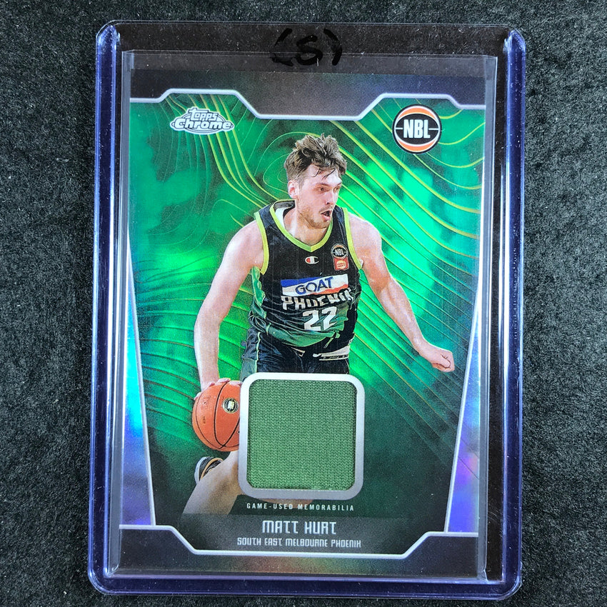 2024-25 Topps Chrome NBL MATT HURT Jersey Relic Refractor #MH (S)