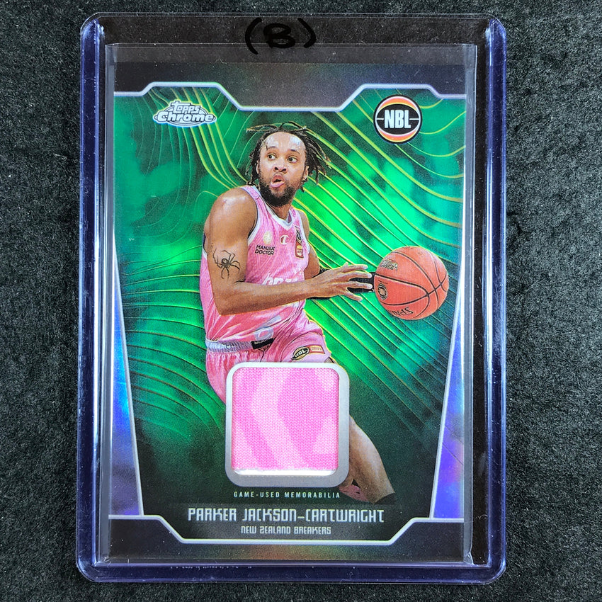2024-25 Topps Chrome NBL PARKER JACKSON-CARTWRIGHT Jersey Refractor #PJC (B)