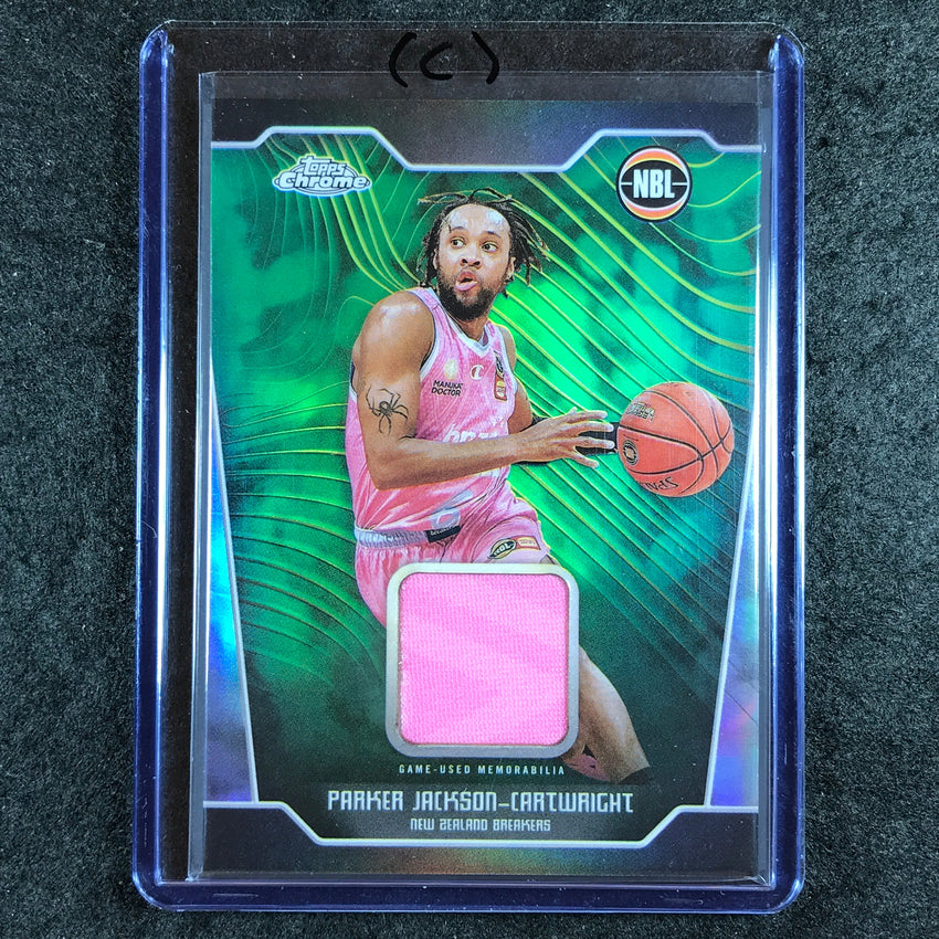 2024-25 Topps Chrome NBL PARKER JACKSON-CARTWRIGHT Jersey Refractor #PJC (C)