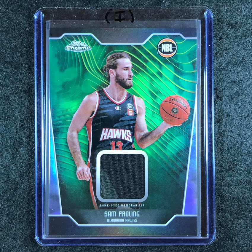 2024-25 Topps Chrome NBL SAM FROLING Jersey Relic Refractor #SF (I)