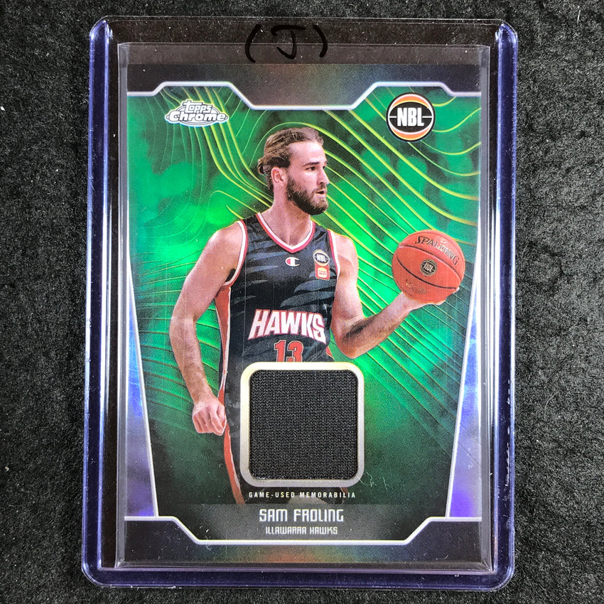 2024-25 Topps Chrome NBL SAM FROLING Jersey Relic Refractor #SF (J)