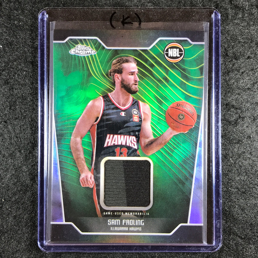 2024-25 Topps Chrome NBL SAM FROLING Jersey Relic Refractor #SF (K)