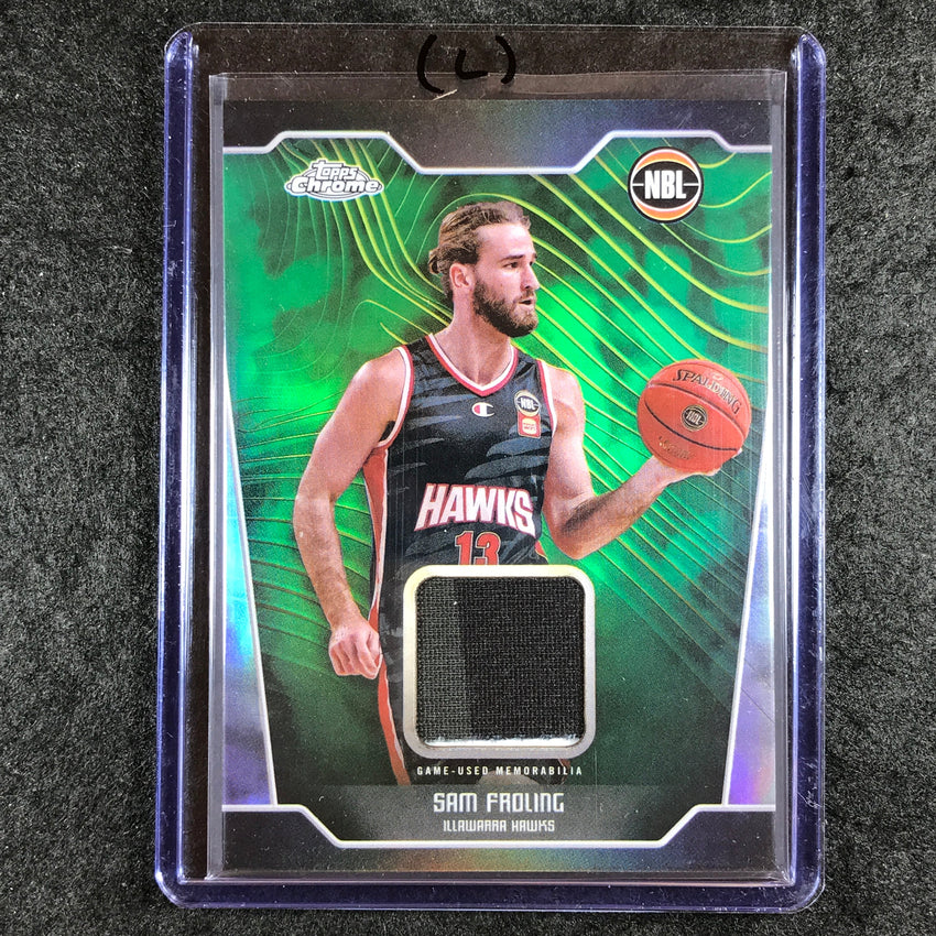 2024-25 Topps Chrome NBL SAM FROLING Jersey Relic Refractor #SF (L)