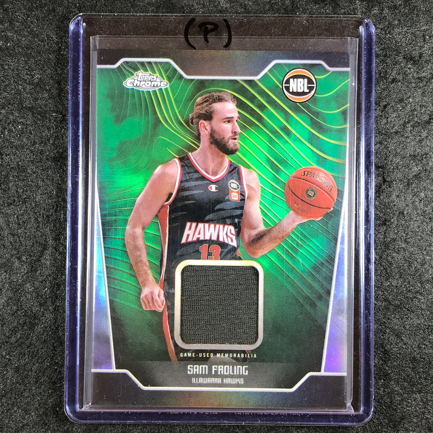 2024-25 Topps Chrome NBL SAM FROLING Jersey Relic Refractor #SF (P)