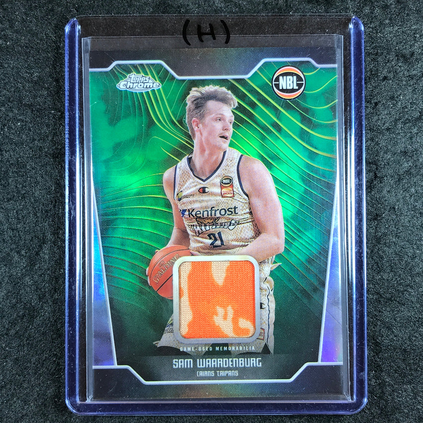 2024-25 Topps Chrome NBL SAM WAARDENBURG Jersey Relic Refractor #SW (H)