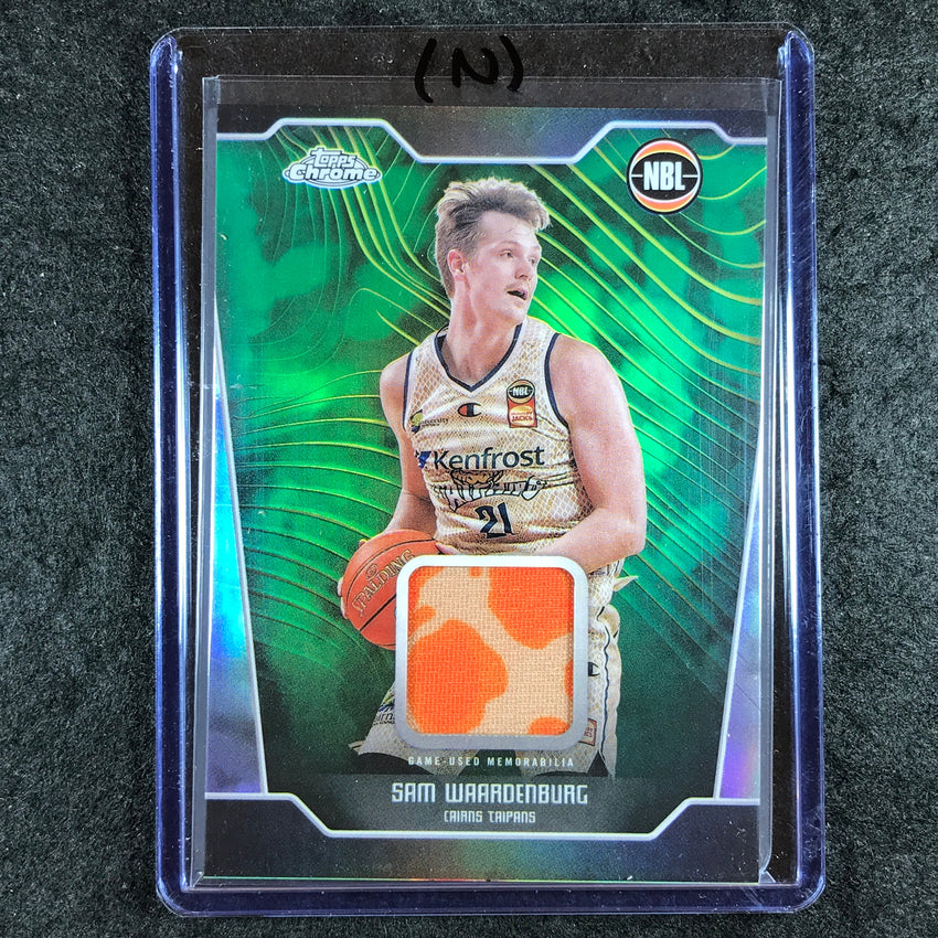2024-25 Topps Chrome NBL SAM WAARDENBURG Jersey Relic Refractor #SW (N)