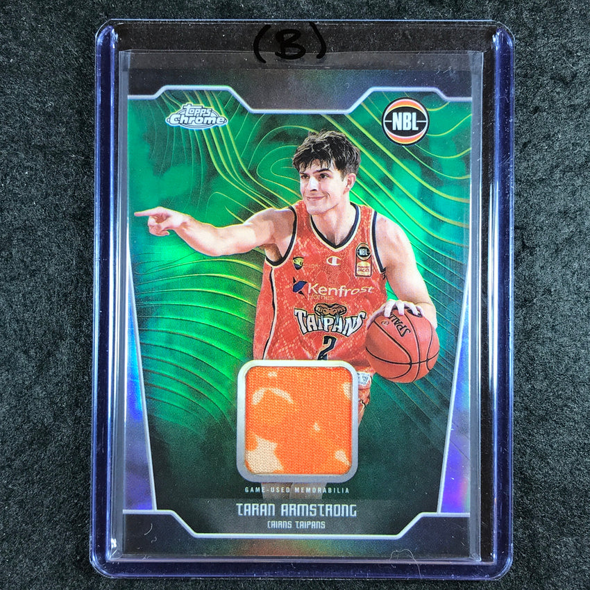 2024-25 Topps Chrome NBL TARAN ARMSTRONG Jersey Relic Refractor #TA (B)