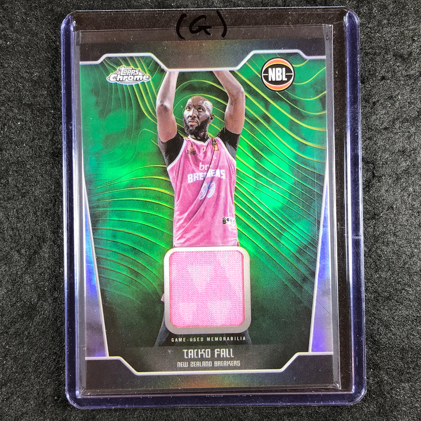 2024-25 Topps Chrome NBL TACKO FALL Jersey Relic Refractor #TF (G)