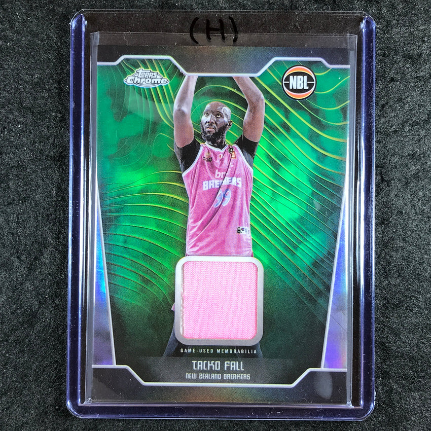 2024-25 Topps Chrome NBL TACKO FALL Jersey Relic Refractor #TF (H)