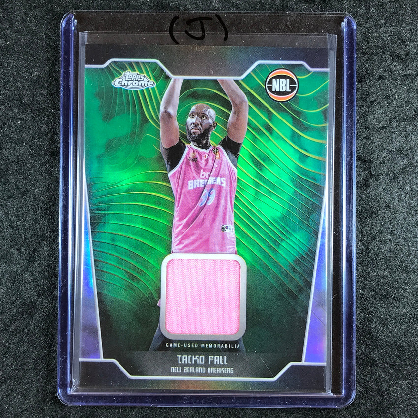 2024-25 Topps Chrome NBL TACKO FALL Jersey Relic Refractor #TF (J)
