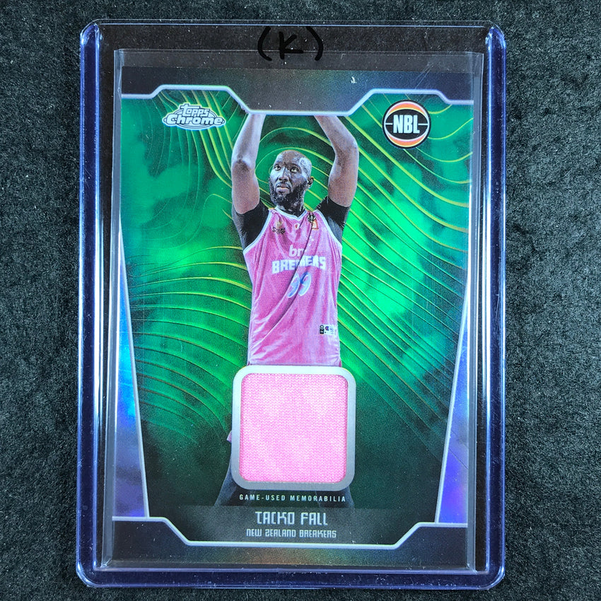 2024-25 Topps Chrome NBL TACKO FALL Jersey Relic Refractor #TF (K)