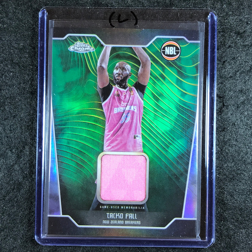 2024-25 Topps Chrome NBL TACKO FALL Jersey Relic Refractor #TF (L)