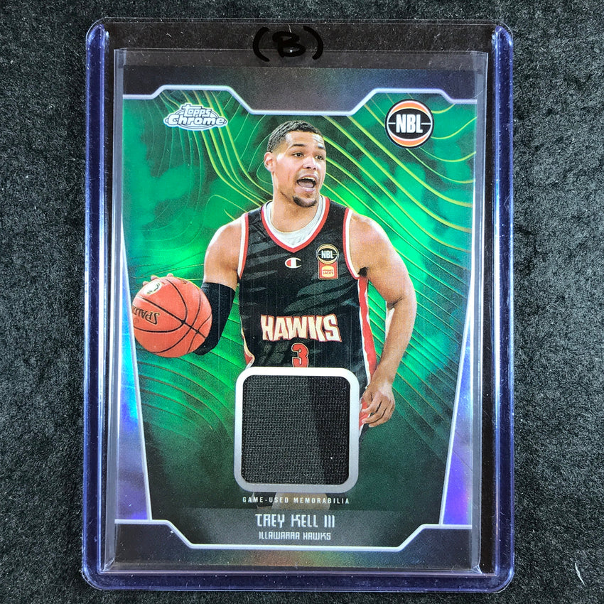 2024-25 Topps Chrome NBL TREY KELL III Jersey Relic Refractor #TK (B)