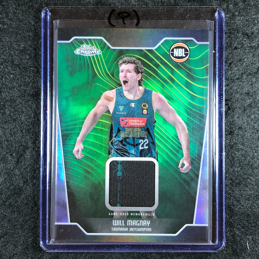 2024-25 Topps Chrome NBL WILL MAGNAY Jersey Relic Refractor #WM (P)
