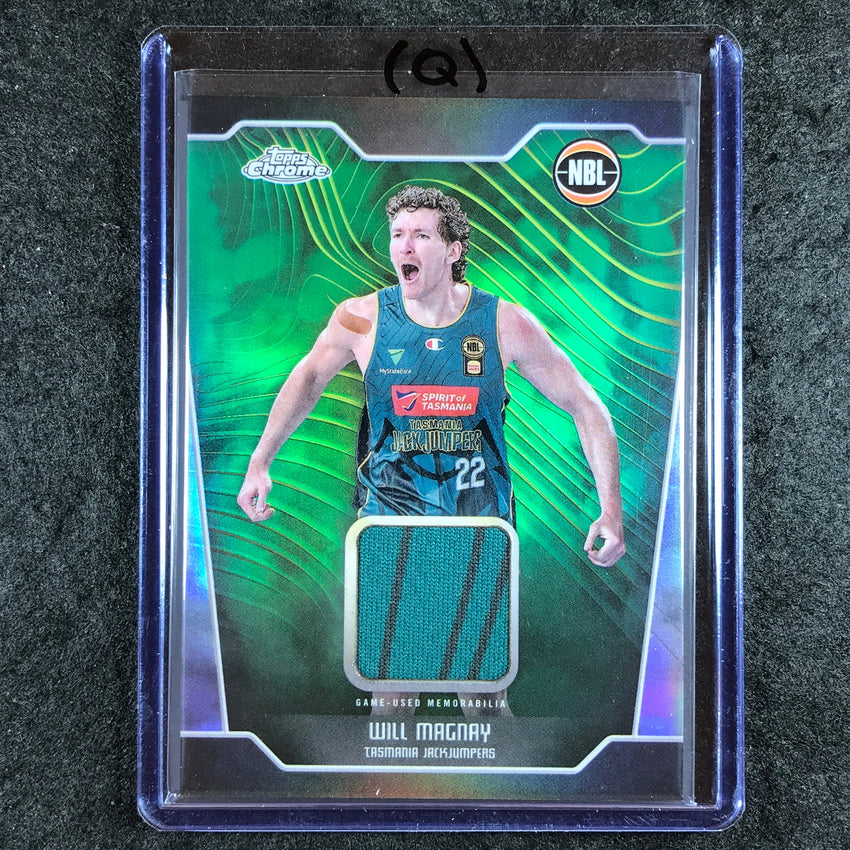 2024-25 Topps Chrome NBL WILL MAGNAY Jersey Relic Refractor #WM (Q)