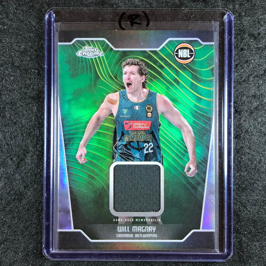 2024-25 Topps Chrome NBL WILL MAGNAY Jersey Relic Refractor #WM (R)