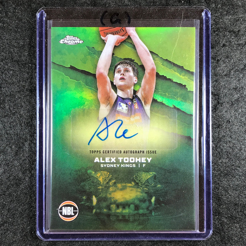 2024-25 Topps Chrome NBL ALEX TOOHEY NBL Auto Refractor #AT (G)