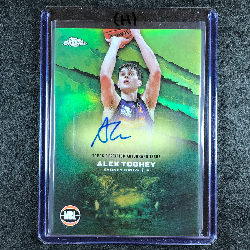 2024-25 Topps Chrome NBL ALEX TOOHEY NBL Auto Refractor #AT (H)