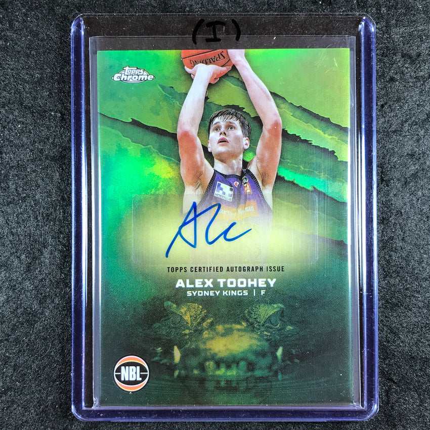 2024-25 Topps Chrome NBL ALEX TOOHEY NBL Auto Refractor #AT (I)