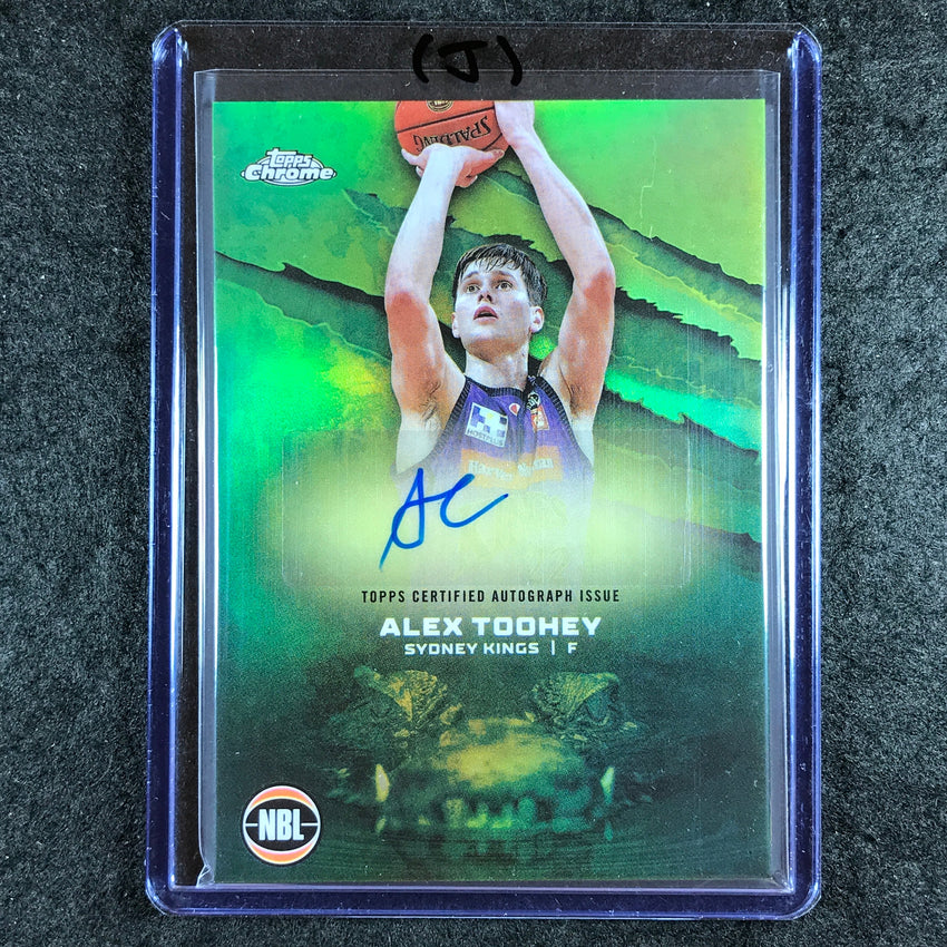 2024-25 Topps Chrome NBL ALEX TOOHEY NBL Auto Refractor #AT (J)
